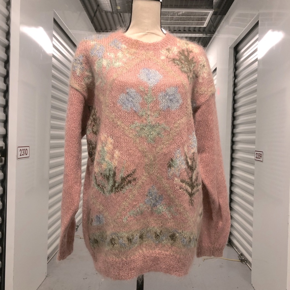 Melbourne Elements Vintage 90’s Mohair Wool Blend Sweater Size Large